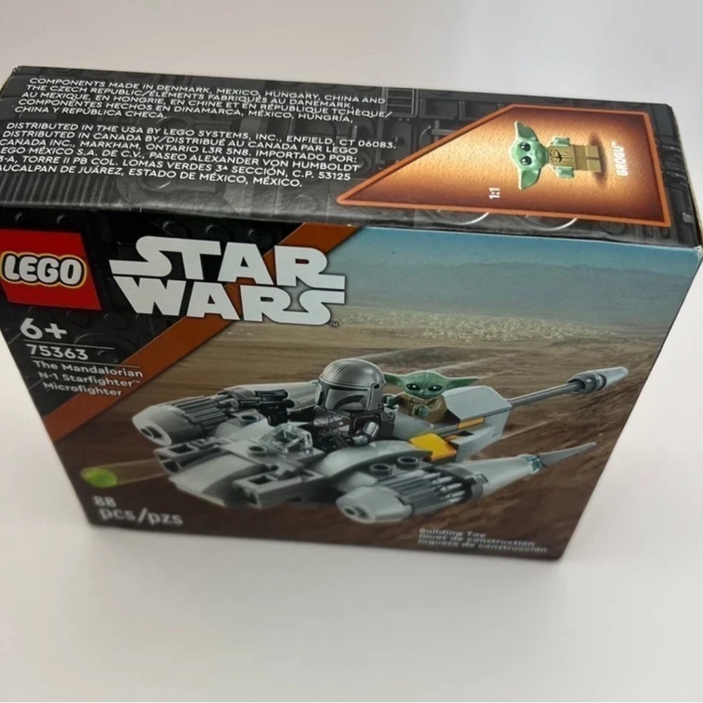 RETIRED LEGO Star Wars N-1 Starfighter Microfighter 75363 w Mandalorian Minifig - Picture 7 of 8